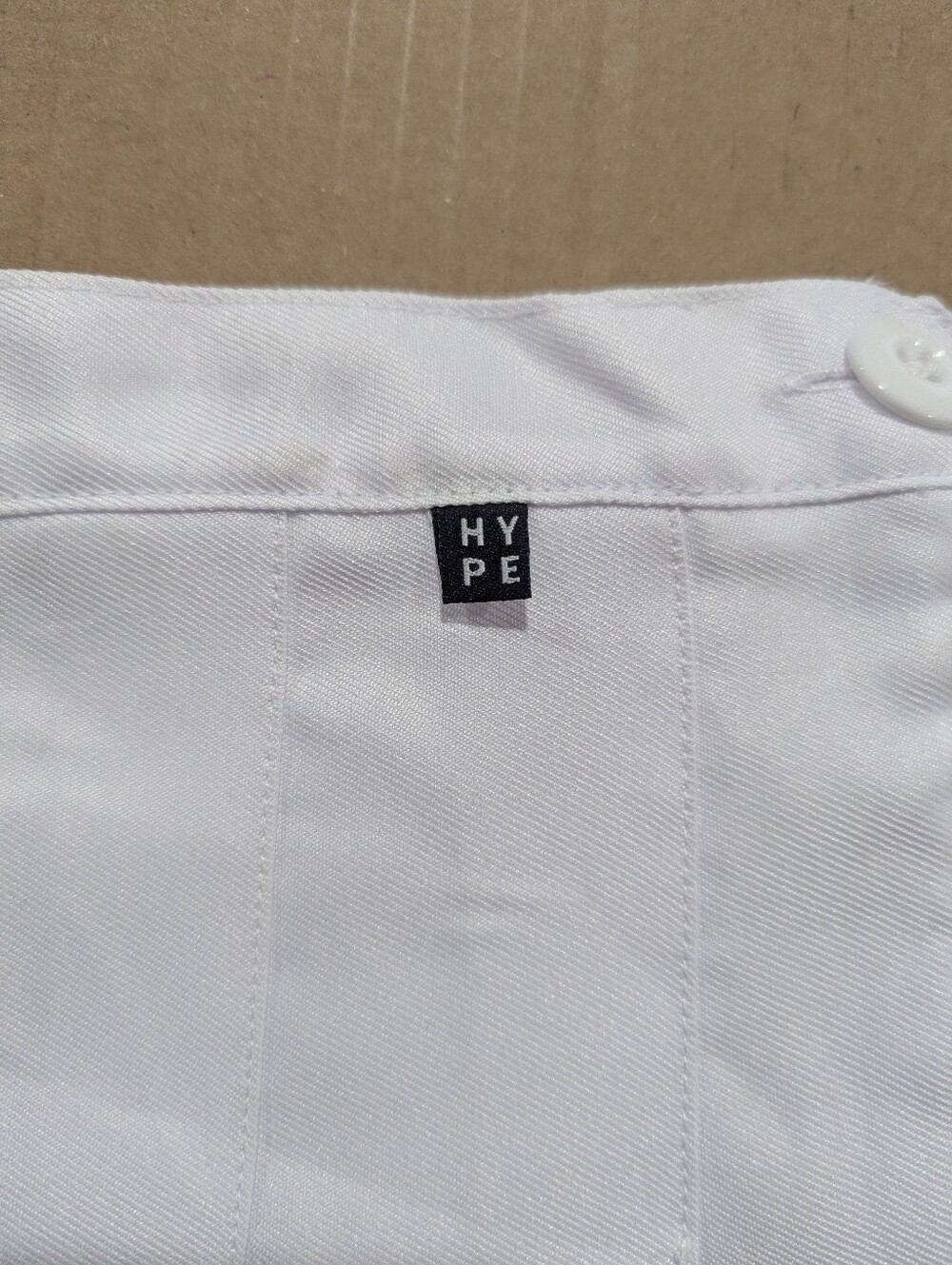 Hype And Vice Women's Harvard Tennis Skort White Mini Embroidered Size XL *NWOT - Picture 5 of 11